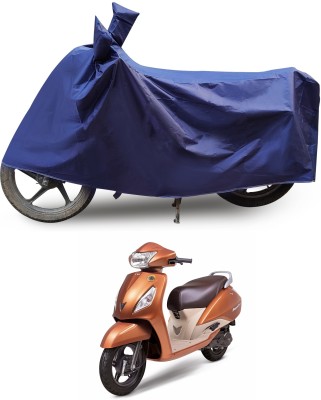 MOCKHE Two Wheeler Cover for TVS(Jupiter, Blue)