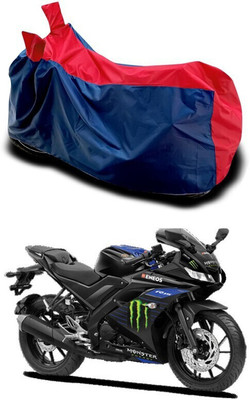 DeepShakshi AUTOMOTIVE Waterproof Two Wheeler Cover for Yamaha(YZF R15 V3 BS6, Red)