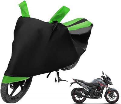 Auto Hub Two Wheeler Cover for Honda(X-Blade, Green)