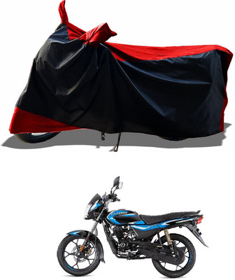 DeepShakshi AUTOMOTIVE Waterproof Two Wheeler Cover for Bajaj(Platina 110 H-Gear BS6, Red)