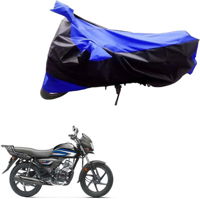 Mdstar Waterproof Two Wheeler Cover for Honda(CD, Black, Blue)