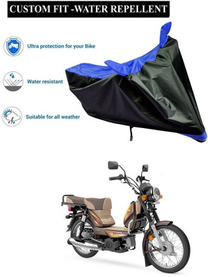 PAGORA Waterproof Two Wheeler Cover for TVS(XL 100 Heavy Duty, Blue)