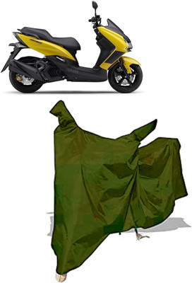 Amexride Two Wheeler Cover for Yamaha(Majesty S 155 maxi, Maroon)