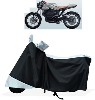 Tricway Two Wheeler Cover for Revolt(RV Cafe Racer, White)