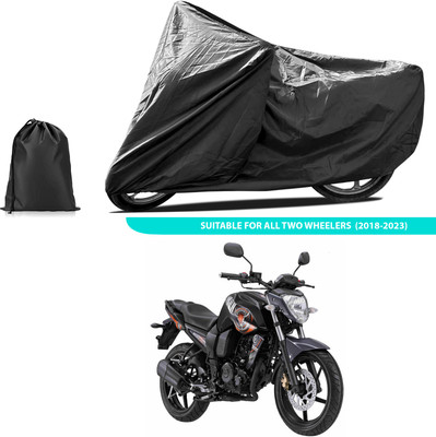 CODOKI Two Wheeler Cover for Yamaha(FZ-S FI, Black)