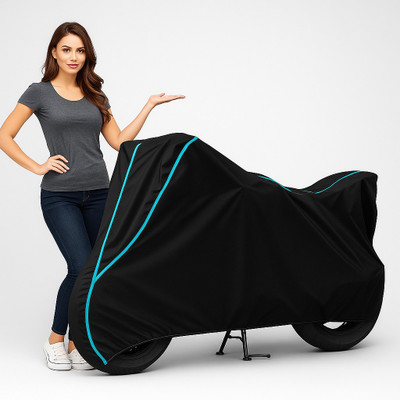 Auto Udaan Waterproof Two Wheeler Cover for Bajaj(Pulsar 150 DTS-i, Black)