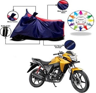 DeepShakshi AUTOMOTIVE Waterproof Two Wheeler Cover for Honda(CB Twister, Blue, Red)