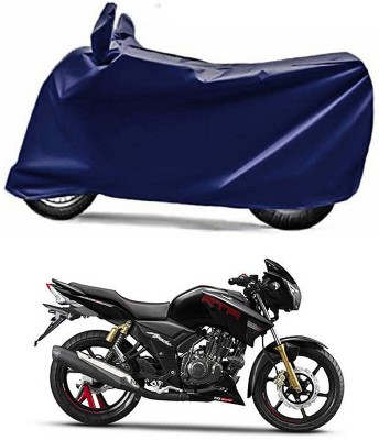 Ascension Two Wheeler Cover for TVS(Apache RTR 180, Blue)