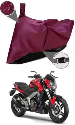 KEDIT Two Wheeler Cover for Bajaj(Dominar 250, Maroon)