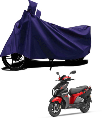 KEDIT Waterproof Two Wheeler Cover for TVS(NTORQ, Blue)