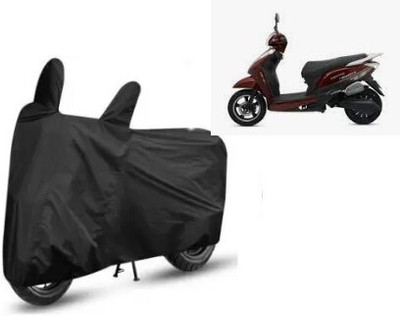 Tritika Waterproof Two Wheeler Cover for Hero(Electric Atria, Black)
