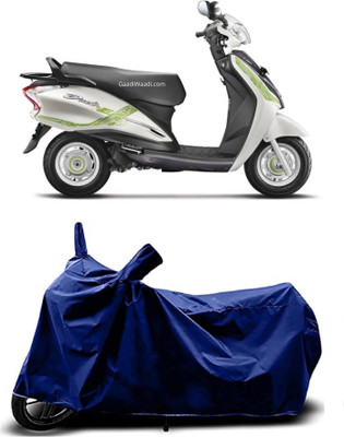 VESMEI Two Wheeler Cover for Hero(Motocorp Electric Scooter, Blue)