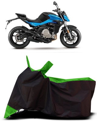 VESMEI Two Wheeler Cover for CFMoto(650 NK, Green)