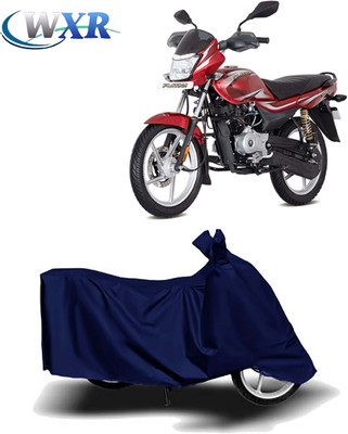 WXR Waterproof Two Wheeler Cover for Bajaj(Platina 100 DTS-i, Blue)