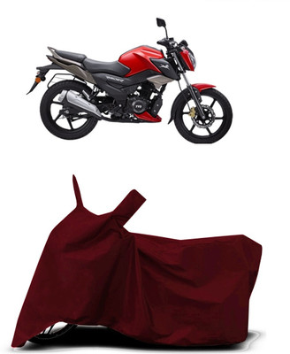 DeepShakshi AUTOMOTIVE Waterproof Two Wheeler Cover for TVS(Raider, Red)