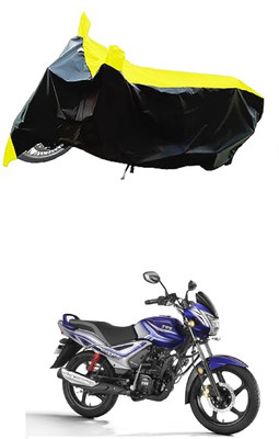 VESMEI Two Wheeler Cover for TVS(Star City, Yellow)