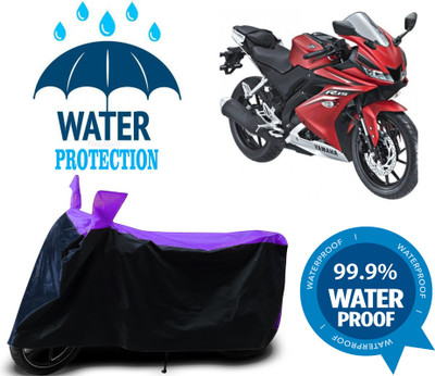 RTS COLLECTIONS Waterproof Two Wheeler Cover for Yamaha(YZF R15 S, Multicolor)