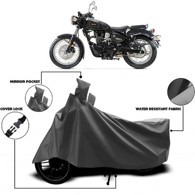MMSSTAR Waterproof Two Wheeler Cover for Benelli(Imperiale 400, Grey)