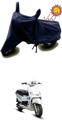 Mdstar Waterproof Two Wheeler Cover for Hero(Blue)