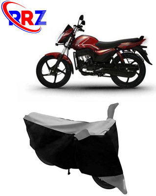 RRZ Waterproof Two Wheeler Cover for Mahindra(Pantero, Black, Grey)