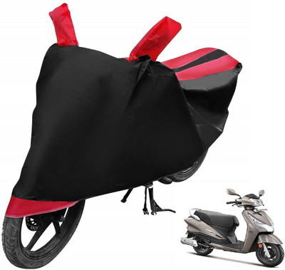 MOCKHE Two Wheeler Cover for Hero(Destini 125, Red)