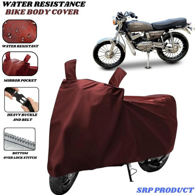 SRP PRODUCT Waterproof Two Wheeler Cover for Yamaha(RX 100, Maroon)