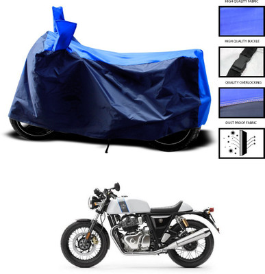 CODOKI Waterproof Two Wheeler Cover for Royal Enfield(Continental GT, Blue)