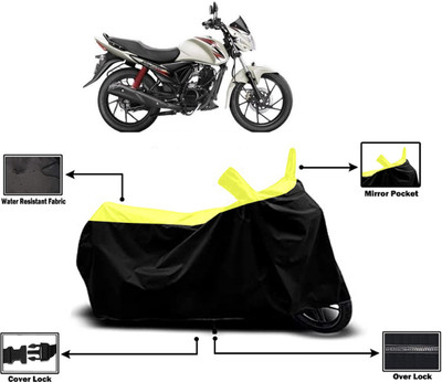 Amexride Two Wheeler Cover for Suzuki(Sling Shot Plus, Yellow)
