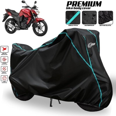 xodi Two Wheeler Cover for Yamaha(FZ, Black, Blue, Multicolor)