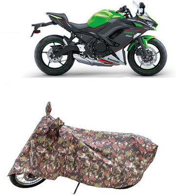 Coxtor Waterproof Two Wheeler Cover for Kawasaki(Ninja 650 bs6, Multicolor)