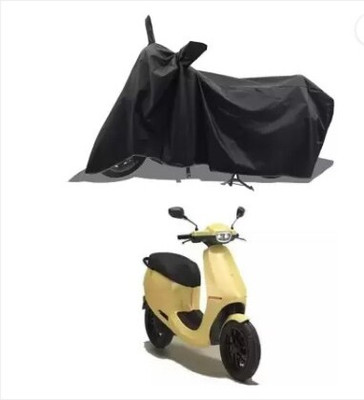 Tritika Waterproof Two Wheeler Cover for Ola(X1, Black)