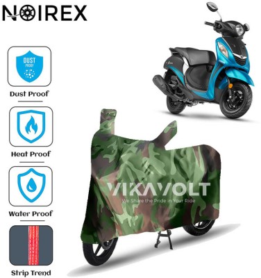 NOIREX Waterproof Two Wheeler Cover for Yamaha(Fascino, Green)