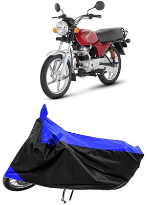 Mdstar Waterproof Two Wheeler Cover for Bajaj(Boxer AT, Blue)