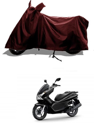 AASHTIK MART Two Wheeler Cover for Honda(PCX 125, Maroon)