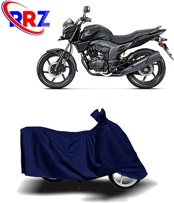 RRZ Two Wheeler Cover for Honda(CB Trigger, Blue)