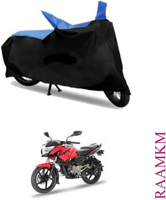 RAAMKM Two Wheeler Cover for Hero, Honda, Bajaj, Ather, TVS, Yamaha(Blue, Black)