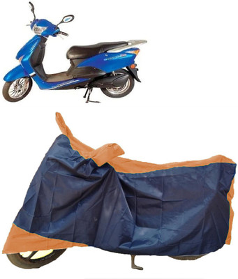 AutoKick Two Wheeler Cover for Avon(E Scoot, Multicolor)