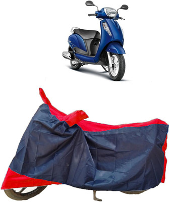 AutoFave Two Wheeler Cover for Suzuki(Access, Multicolor)