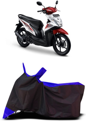 VESMEI Two Wheeler Cover for Honda(Beat, Blue)