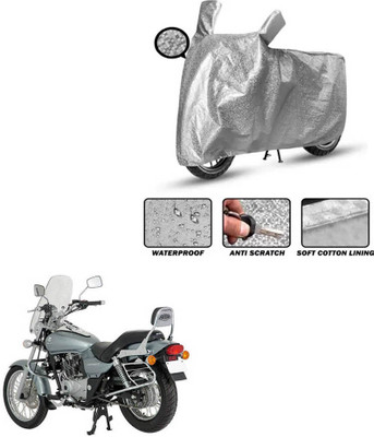 FKOK Waterproof Two Wheeler Cover for Bajaj(Avenger 220 DTS-i, Silver)