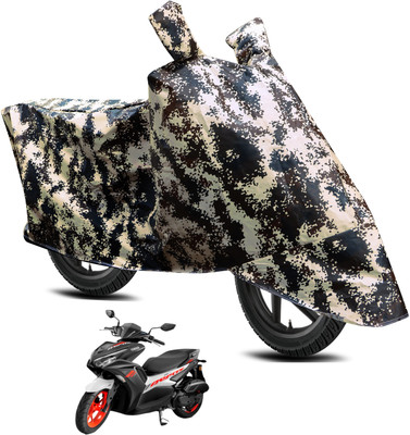 Auto Hub Waterproof Two Wheeler Cover for Yamaha(Aerox 155 Maxi, Multicolor)