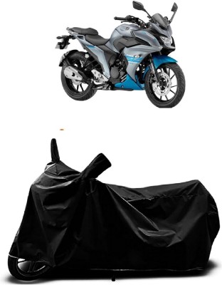 Mdstar Waterproof Two Wheeler Cover for Yamaha(Fazer-250, Black)