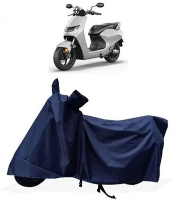 Tritika Waterproof Two Wheeler Cover for Bounce(Infinity E1, Blue)