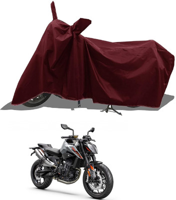 DeepShakshi AUTOMOTIVE Waterproof Two Wheeler Cover for KTM(790 Duke, Maroon)