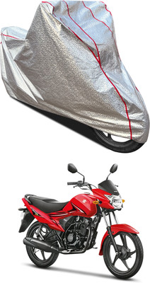 PAGORA Waterproof Two Wheeler Cover for Suzuki(Hayate, Silver)