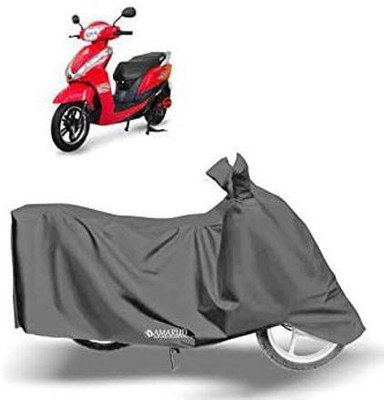 DeepShakshi AUTOMOTIVE Waterproof Two Wheeler Cover for Bajaj(Pulsar RS 200, Grey)