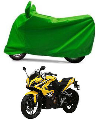 Furious3D Two Wheeler Cover for Bajaj(Pulsar 200, Green)