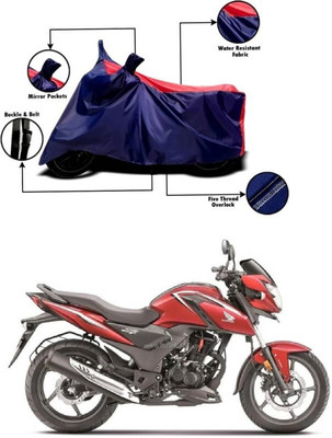 smwzxyu Waterproof Two Wheeler Cover for Honda(SP125, Red, Blue)