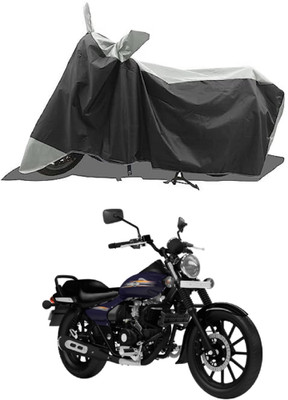 GROFATIK Two Wheeler Cover for Bajaj(Avenger 150 Street, Grey)