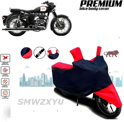 smwzxyu Waterproof Two Wheeler Cover for Royal Enfield(Standard 350, Red, Blue)